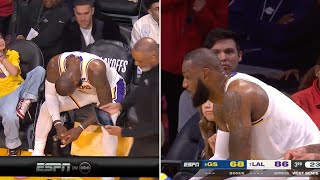 LeBron James TIRED After Amazing Lakers Sequence