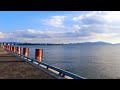 lawn square 烏丸半島 芝生広場. lake biwa 琵琶湖. Ōtsu 大津市. japan.