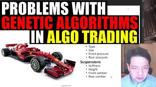 Problems with Genetic Algorithms for Algo Trading