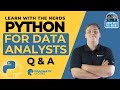 Learn with the Nerds: Python for Data Analysts Live Q&A