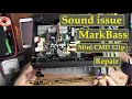 How to fix sound issue on markbass amplifier Mini CMD 121P