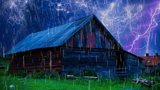 Epic Thunderstorm and Rain Sounds with Heavy Thunder and Lightning Noises for Sleep, Study, Relax