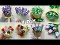 4 Cách làm bó hoa tặng thầy cô 20/11 | DIY paper Flower bouquet | Liam Channel