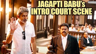 Jagapathi Babu's Intro Fun Court Scene | Father Chitti Umaa Kaarthik | Sri Ranjith movies