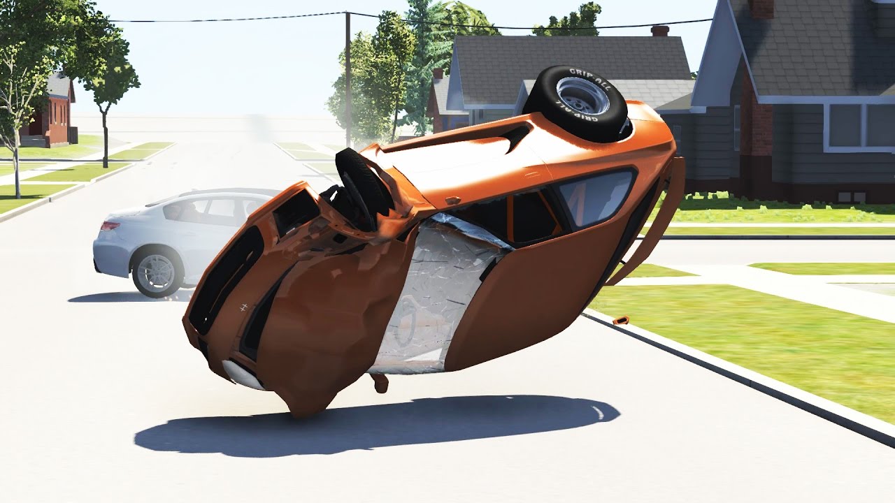 High Speed Insane Crashes #6 - BeamNG.DRIVE - YouTube