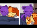 CatNap and DogDay A Peaceful Night | Poppy Playtime Chapter 3 | Comic Dub