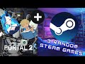 Portal 2 + 3 Random Steam Keys: Dual Stream for two topics mayhem