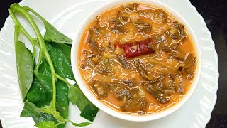 Bachali Kura pappu |బచ్చలి కూర పప్పు  | how to make Malabar Spinach Dal