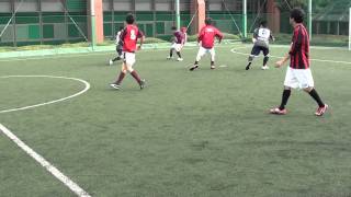 【F.C.荒川一家】2010.10.31 Goal No.4