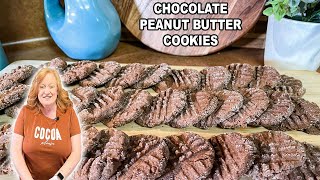 Chocolate PEANUT BUTTER COOKIES
