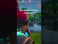 bro shouldn’t have crouched fortnite snipe