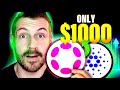 ONLY $1000: Invest in Polkadot DOT or Cardano ADA?