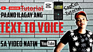 Paano ilagay Ang Text to Voice sa inyong Video | CapCut Tutorial | RP TVs