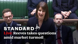 House of Commons LIVE:  Watch as Rachel Reeves takes questions amid market turmoil