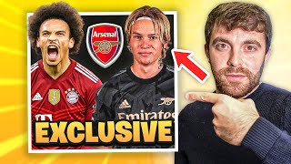 Mykhaylo Mudryk’s Arsenal TRANSFER Request! | Fabrizio Romano On Leroy Sane Potentially Signing?