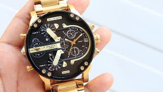 Unboxing Diesel watch (BIG DADDY GOLDEN)