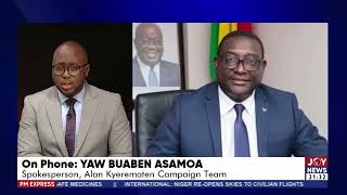 Alan Kyeremanten is still committed to 'Agenda 2030' - Yaw Buaben Asamoa.