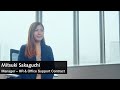 Robert Walters Japan Managers Video Series - Mitsuki Sakaguchi (HR & Office Support Contract)