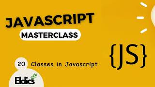 Javascript Masterclass #20 Class in Javascript