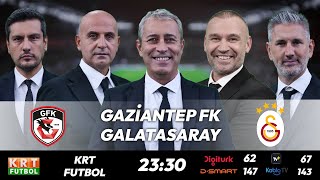 #CANLI | GAZİANTEP FK 0-1 GALATASARAY | LİDER ANTEP'TE GALİP | KRT FUTBOL