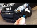 LOW BEAM HEADLIGHT FUSE LOCATION REPLACEMENT FORD FOCUS MK3 2012-2018