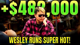Wesley Wins $500,000 vs Eric Persson & JRB in Super High Stakes Poker