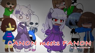 Canon meets fanon…|Undertale|PT.1