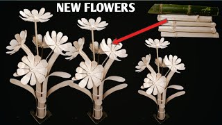 Make Beautiful Bamboo craft || How To Make Wonderful Bamboo House Flower vase