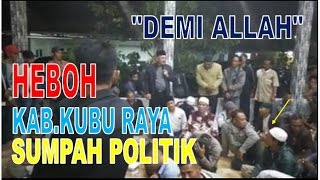 Heboh Sumpah Politik  pakai nama \