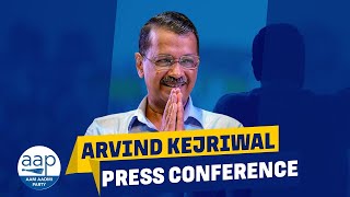 AAP PC LIVE: Arvind Kejriwal Addresses Press Conference |Sanjeevani Yojna |Mahila Samman Yojna |BJP