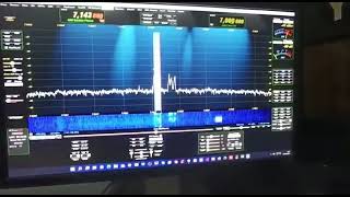 Test QSO 40W - LMRSDR v1.5 YB0AR vs 9A/F5SNJ, OE6TLF, 9K2OD, 9K2HM, 9K2YD