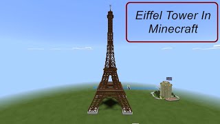 Minecraft: Eiffel Tower In Minecraft!