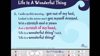 Life Is A Wonderful Thing - Words on Screen™ Original