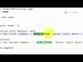 VB Scripting - Inputbox