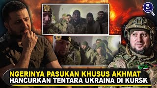 NGAMUK, TENTARA CHECHNYA LEDAKKAN ALUTSISTA UKRAINA! Sepak Terjang Pasukan Khusus Akhmat Di Kursk