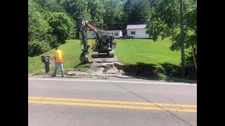 Emergency culvert replacement project!