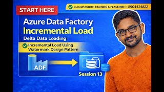 13. ADF Incremental Load Using Watermark Table | Delta Load Azure Data Factory Tutorial