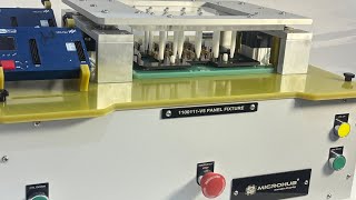 Automatic Pneumatic PCB Test Fixture Using INGUN Pins | Bed-of-Nails System