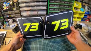 MODS WRAP CARBON ON SIDE PANELS DECAL INCLUDING ///SUPER73 RX