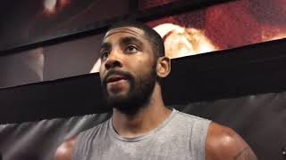 Kyrie Irving on relationship with Devin Booker