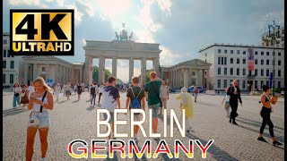 BERLIN STREETS | Capital of Europe Walking Tour 🇩🇪 GERMANY 4K