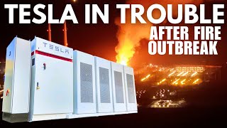 Huge FIRE Destroys The World's 3rd Largest Battery Grid In California