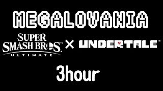 【スマブラSP】MEGALOVANIA 　作業用　３時間【サンズ】