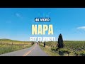 [4K] Wine Country Road Trip: Driving from San Francisco to Napa Valley #4k