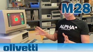 Olivetti M28 - Expanding The Computer - 2MB and 80287 Co-processor