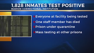 More than 1,800 inmates at Marion prison test positive for coronavirus
