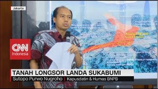 BNPB: 132 Kejadian Longsor Terjadi di Sukabumi selama Tahun 2018