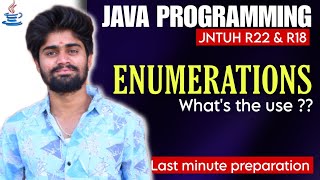 Enumerations in Java programming | Jntuh | Btech Java classes #jntuh | Coding Fataka