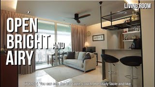 Kovan Residences - Beautifully renovated 2 bedroom with pool view just beside Kovan MRT!