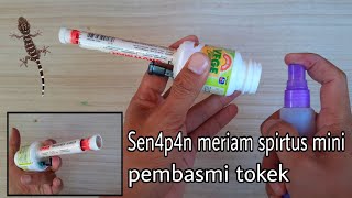 Membuat meri4m spirtus mini dari barang bekas